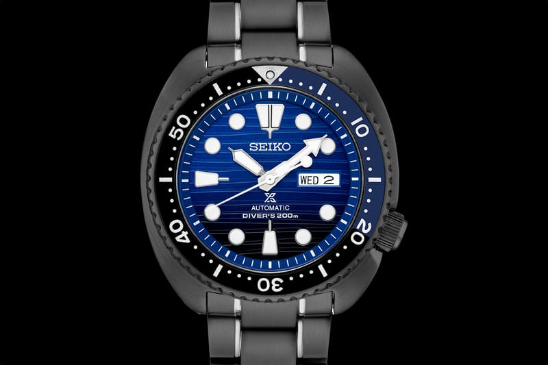 Seiko turtle save store the ocean black