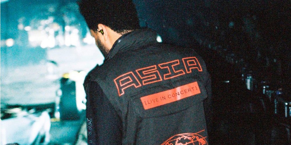 the weeknd asia tour merch