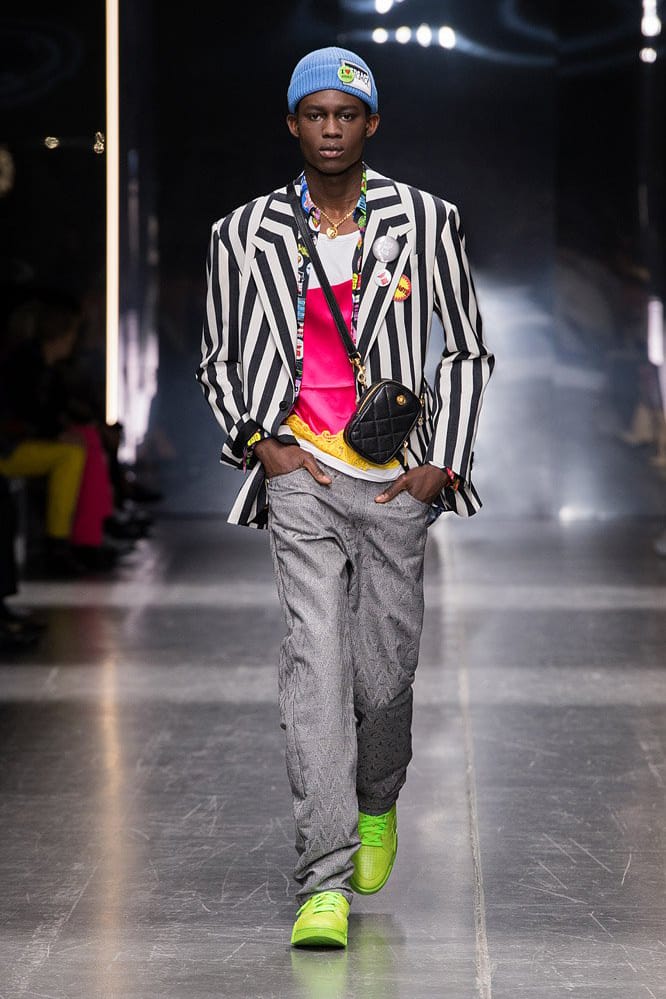 Versace 2019 ランウェイ レギンス 名作