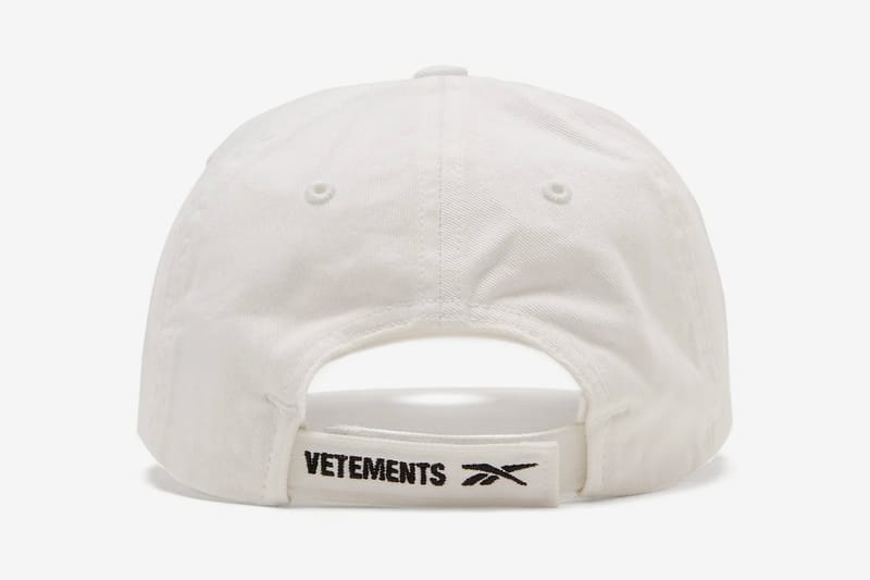 Vetements x Reebok Metal Eyelet Cap Release | Hypebeast