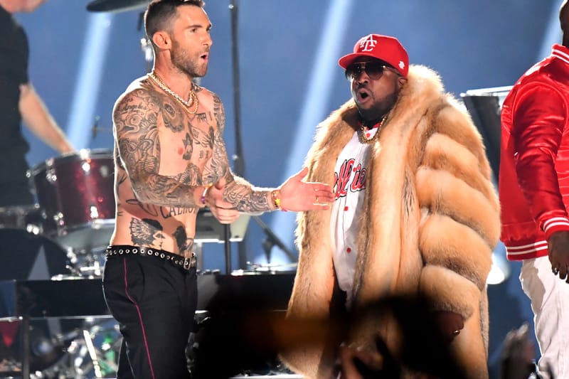 Adam Levine s Super Bowl Performance FCC Complaints Hypebeast