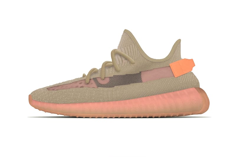 Peach store colored yeezys