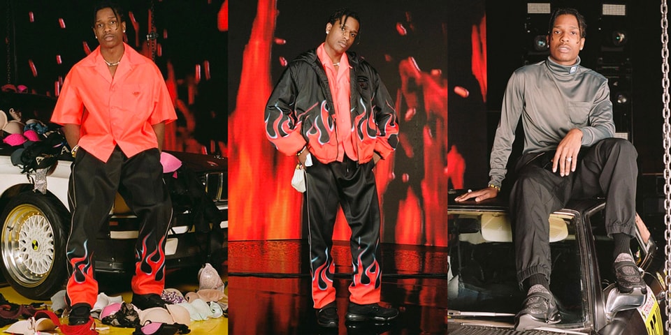 A$AP Rocky Injured Generation Tour Custom Prada | Hypebeast