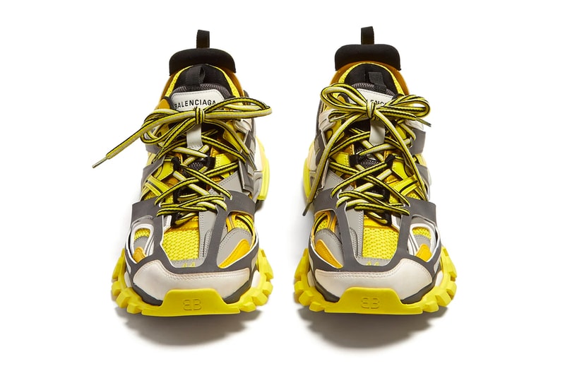 Balenciaga Track Sneakers Bold Yellow Treatment | Hypebeast