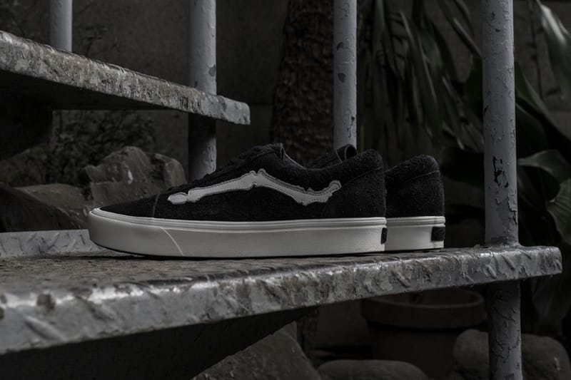 Vans old skool comfycush blends sale bones black