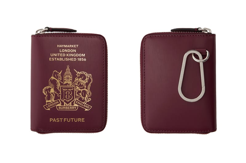 Burberry mens sale passport holder