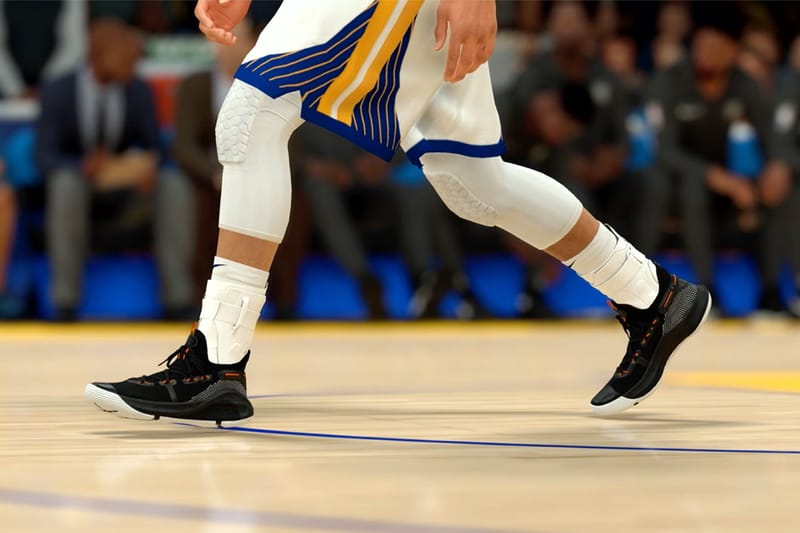 Curry wearing 2024 curry 6