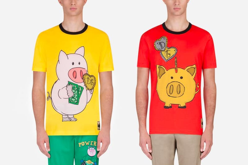 Dolce and 2025 gabbana pig