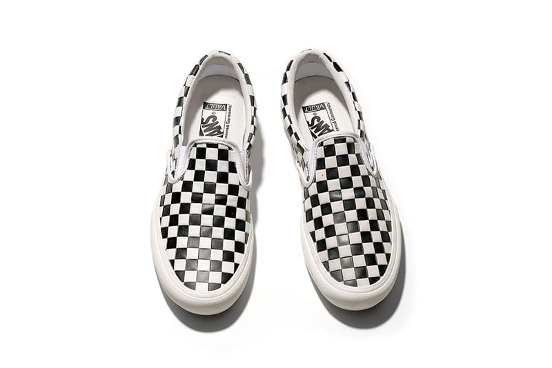 Vans vault checkerboard slip 2024 on