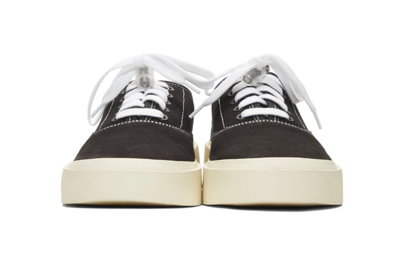 Fear of god 2025 black backless sneakers