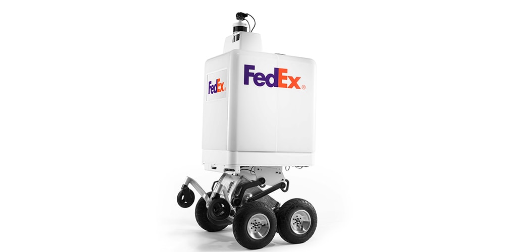 Этим летом FedEx протестирует доставку автономных роботов