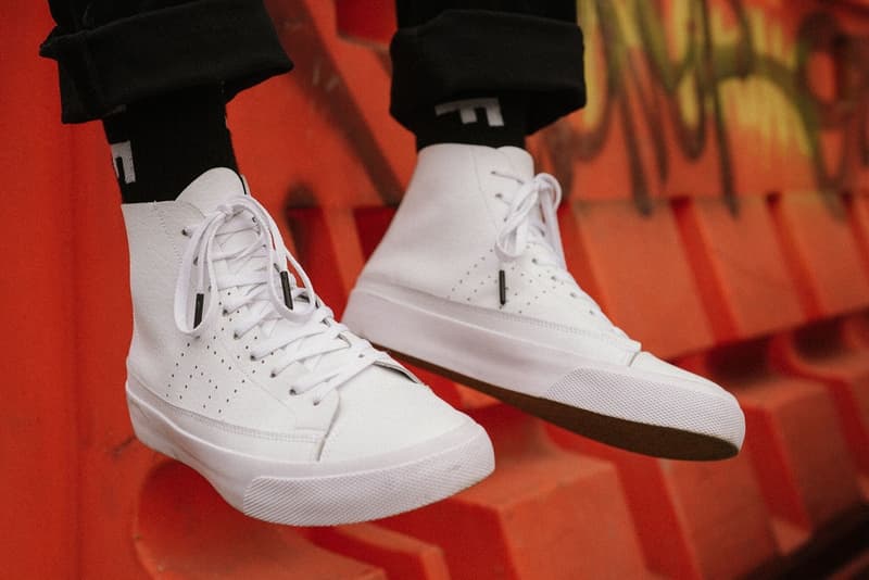 Huf white high tops sales