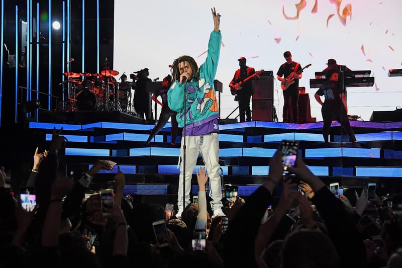 J. Cole NBA AllStar Game Halftime Show HYPEBEAST