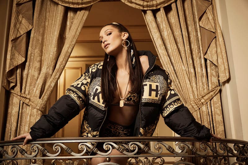 KITH PARK x Versace Collab Bella Hadid Campaign Hypebeast