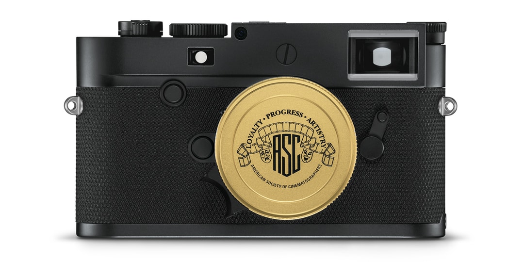 Leica M10-P получила элегантную черно-золотую отделку