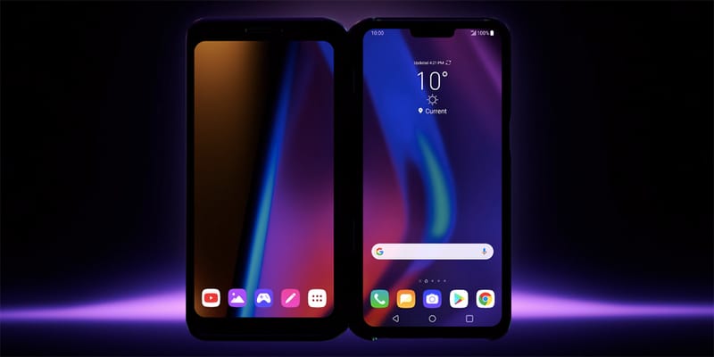 LG Unveils V50 ThinQ Dual Screen Smartphone Info | Hypebeast