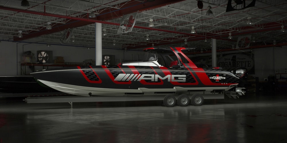 Amg Boot Mercedes x Cigarette Racing