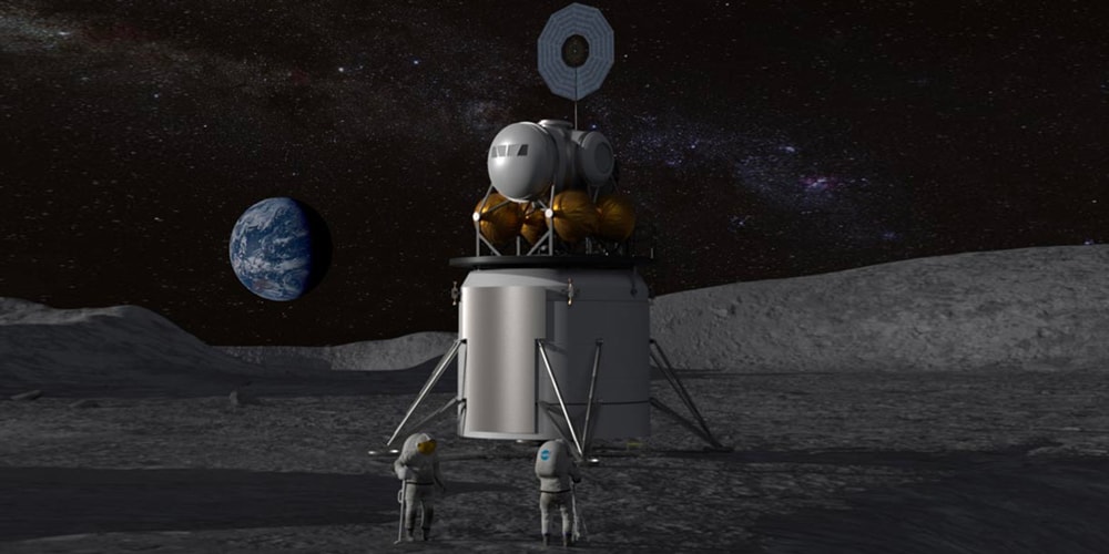 НАСА планирует высадку на Луну с использованием коммерческих транспортных средств в 2028 году