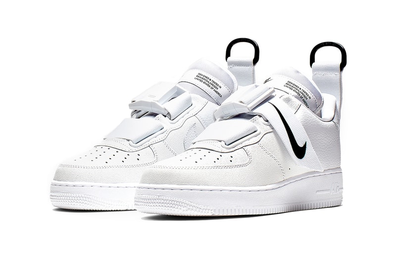 nike air force 1 low utility white black womens