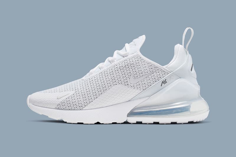 nike air max 270 flyknit pure platinum