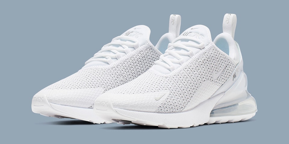 nike air max 270 flyknit pure platinum