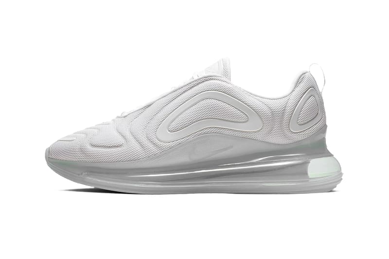 Nike Air Max 720 Gets a Metallic White Makeover | Hypebeast