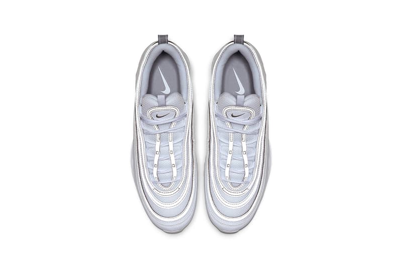 air max 97 silver and white