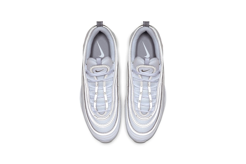 nike air max 97 womens white metallic silver