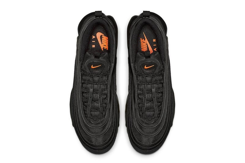 Nike air max plus 2025 97 black and orange