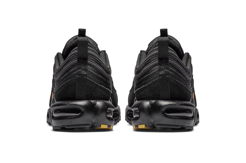 air max plus 97 black orange