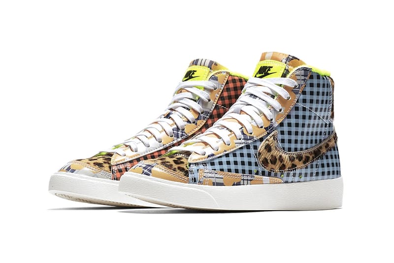 Nike blazer cheap high patchwork