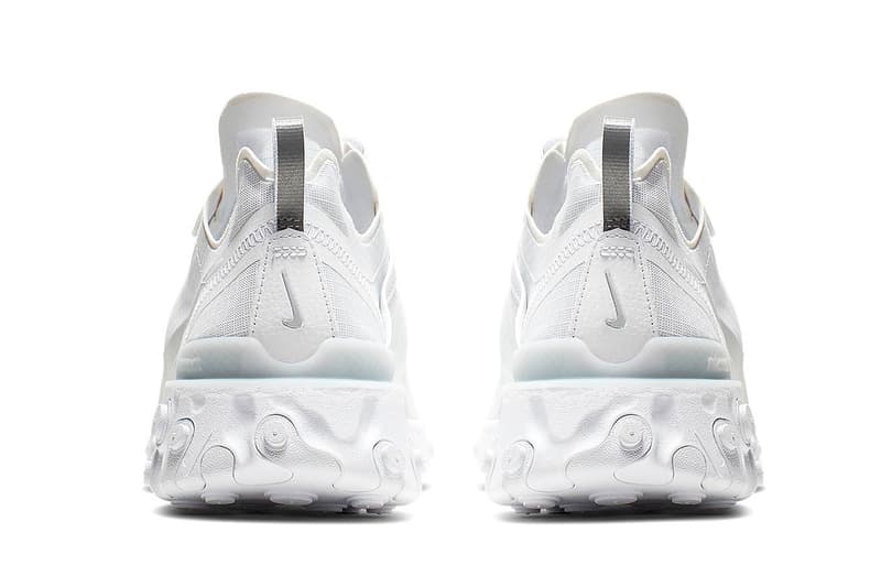 all white nike react element