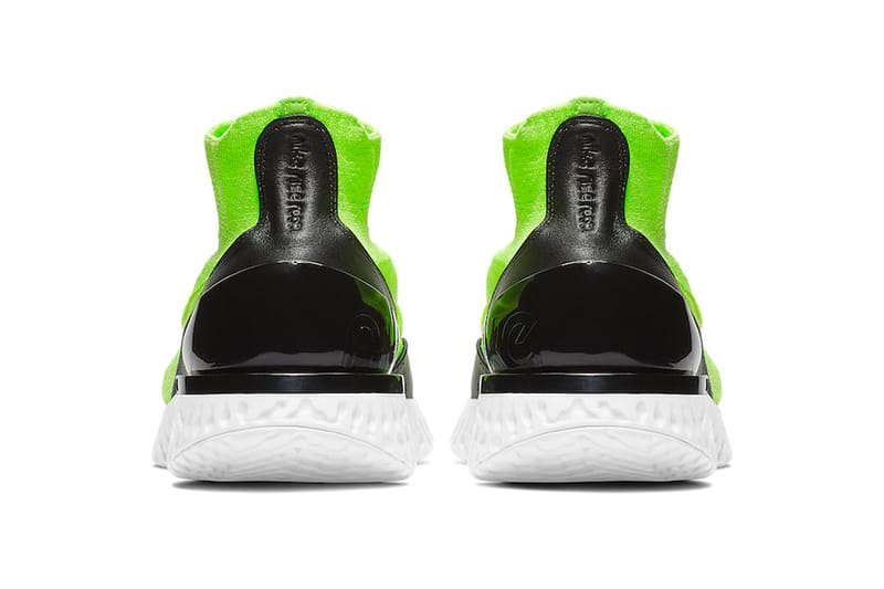 Nike rise react store flyknit lime blast