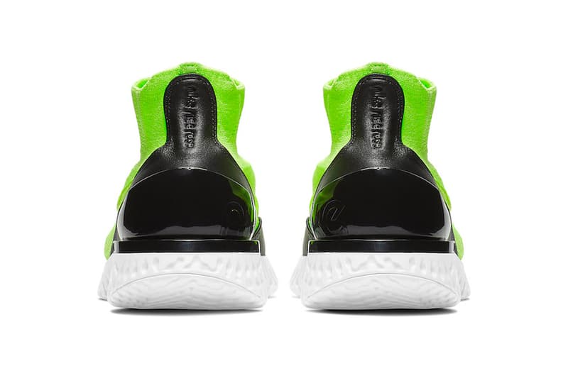 lime green nike flyknit