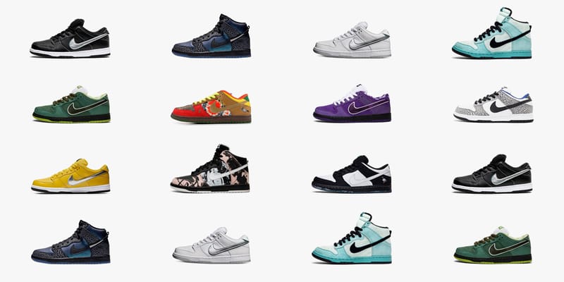 Best sb shop dunk colorways