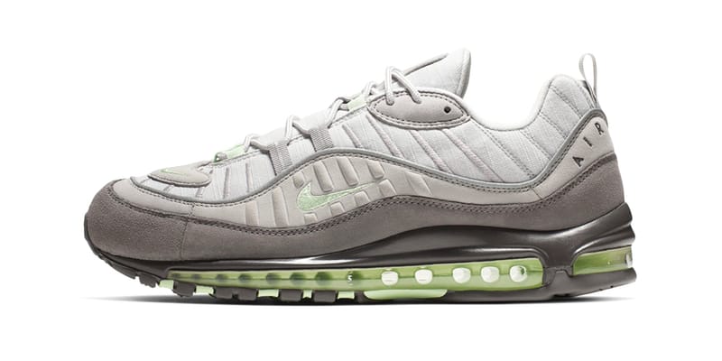 Air max hotsell grey and green