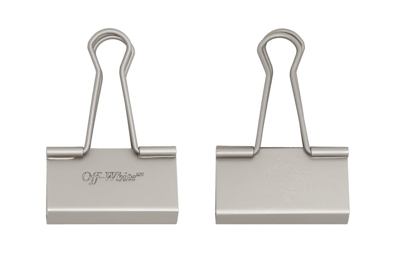 Off white on sale binder clip