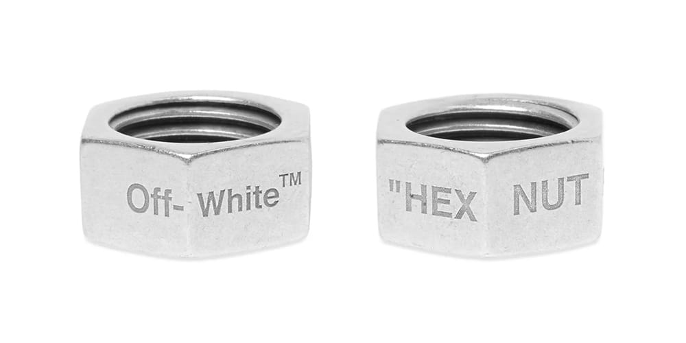Off-White™ Hex Nut Ring Release | Hypebeast