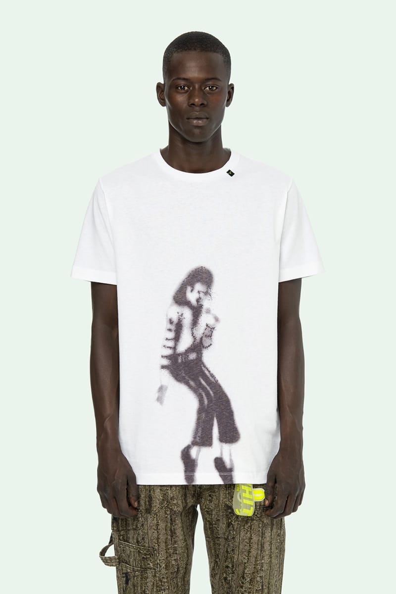 Off white printed t cheap shirt