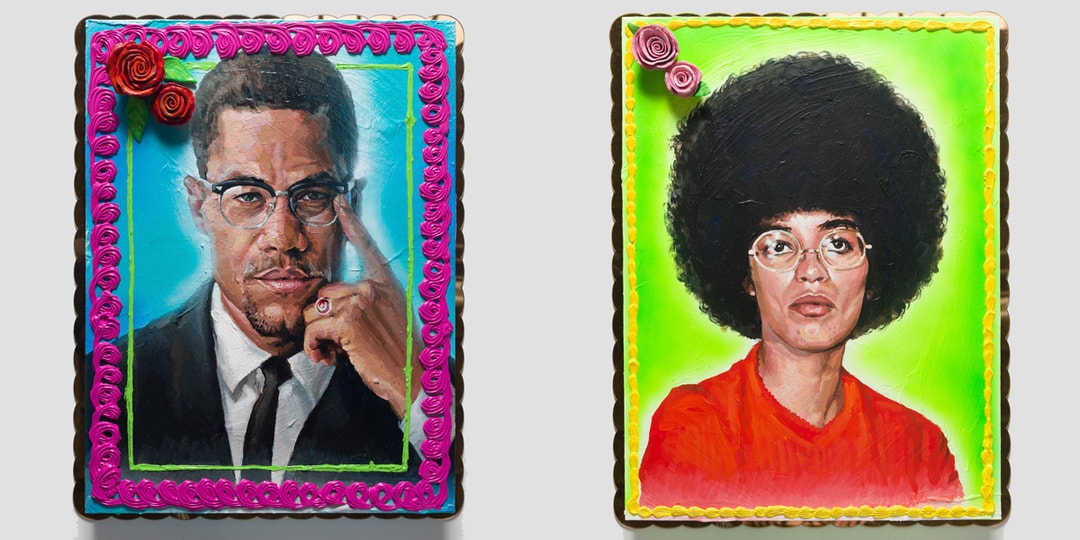 Картины на торте Патрика Мартинеса с изображениями лидеров гражданских прав будут показаны на выставке в Нью-Йорке