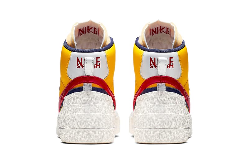 Sacai nike blazer on sale high