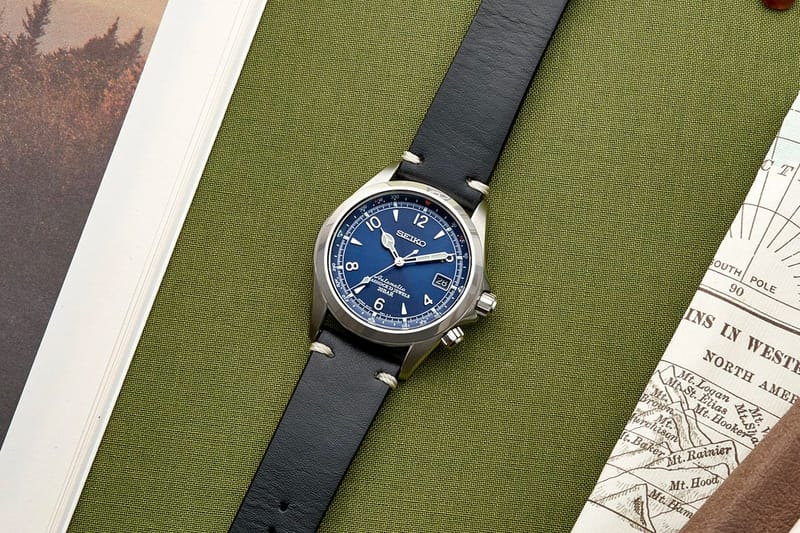 Blue hot sale seiko alpinist