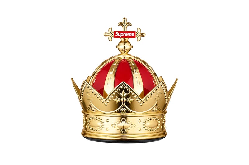 Supreme store crown logo