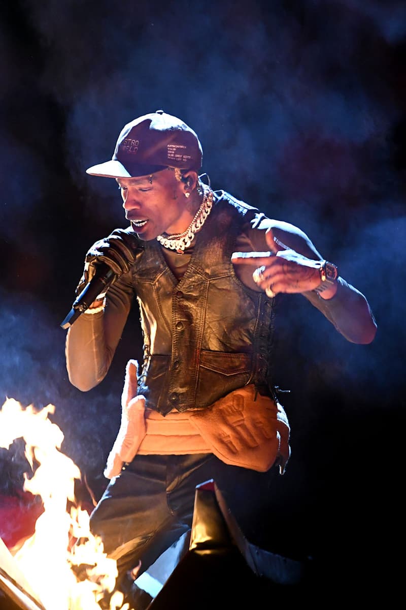 travis scott shoes super bowl