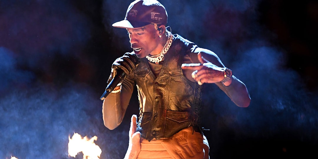 travis scott super bowl shoes