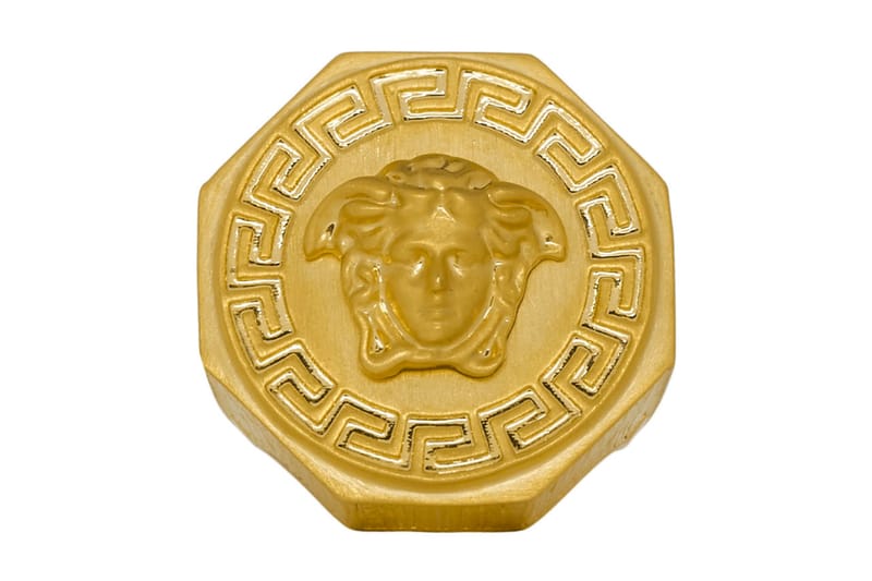 Medusa head ring versace sale