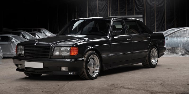 norev 1/18 Mercedes Benz 560 SEL W126 1985-1991 darkgreen