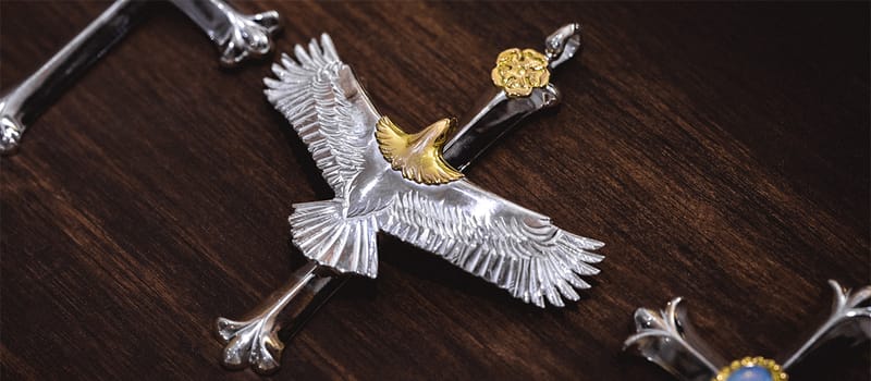 Washimi Taro 鷲見太郎 イーグル Order Necklace 楽天市場】鷲見太郎 Taro Washimi イーグルクローペンダント M