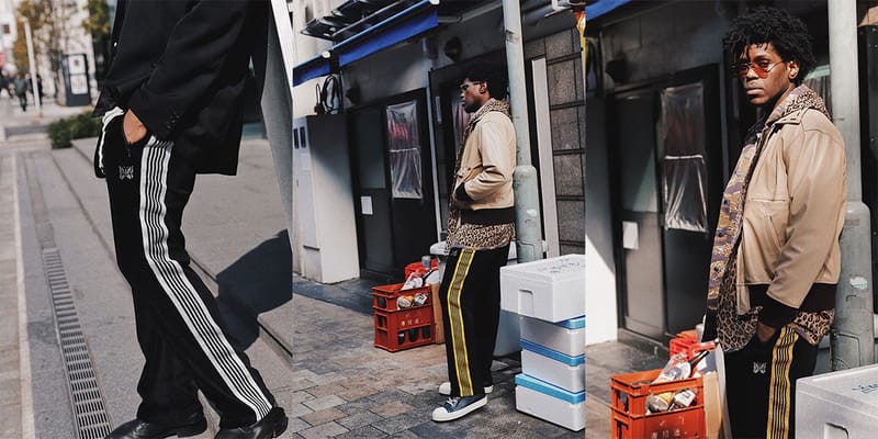 nubian x needles track pants release info | Hypebeast