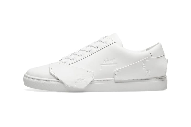 A-COLD-WALL* Shard Low White Leather Sneaker Drop | Hypebeast